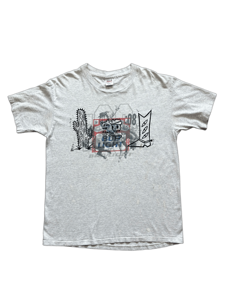 cowboy killer bud light tee
