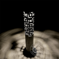 Image 6 of Garden Column - Rolled Garden Pillar - Geometric Pattern