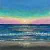 Sundown Original Acrylic painting 