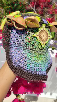 Image 4 of Pow Wow Crochet Cosmic Cap