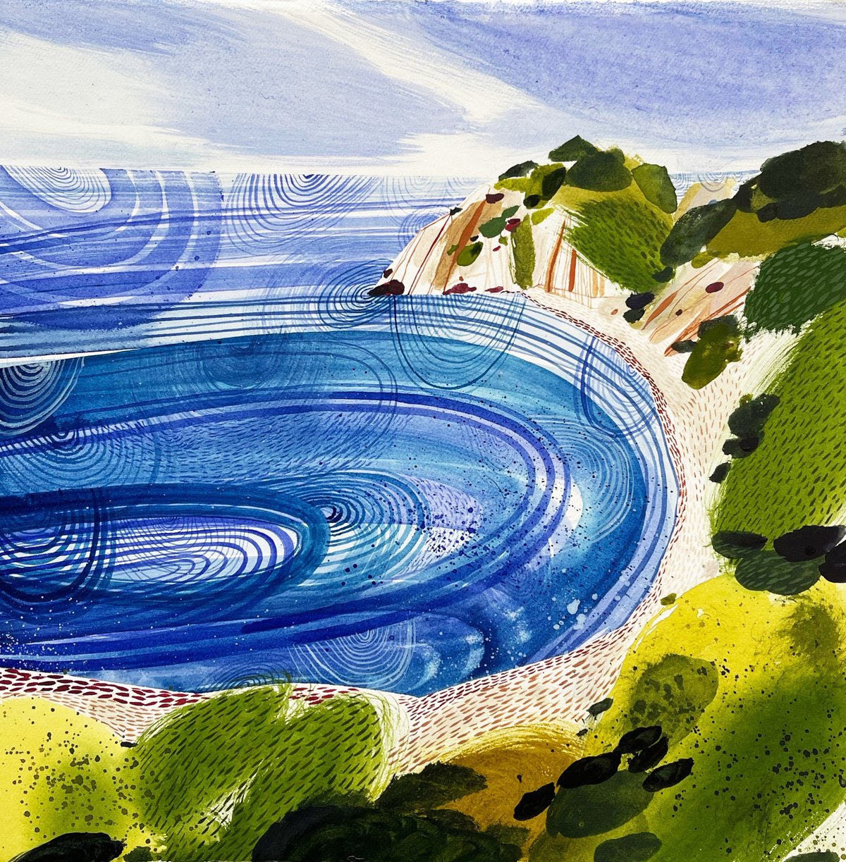 ‘Man o' War Bay' Giclée Print