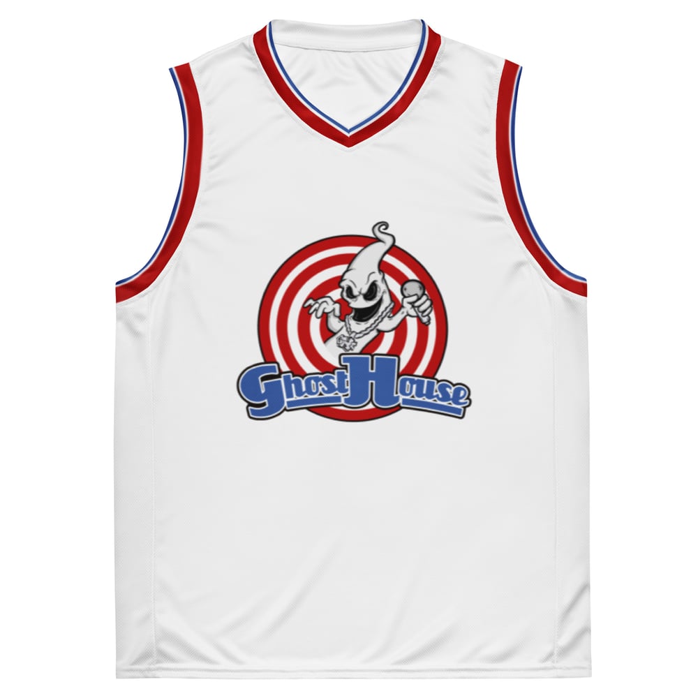 Scrubby Ghost House Squad Basketball Jersey + Shorts