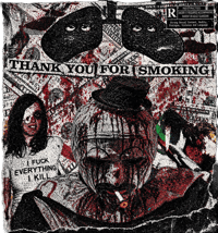 Image 2 of THANK YOU FOR SMOKING (WHITE TEE)