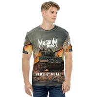 "Fire at Will" All-Over Print Men's Crew Neck T-Shirt