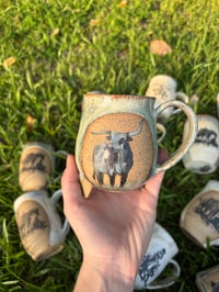 Image 5 of Handpainted Cow Mug