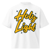 "Holy Light’ Unisex organic oversized t-shirt