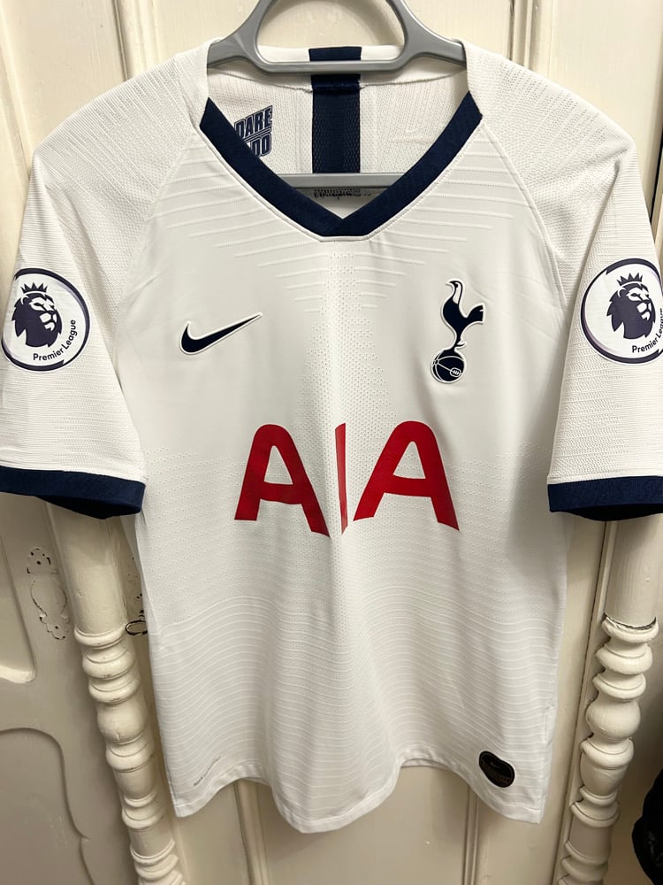 Image of Tottenham Hotspur “KANE 10” 2019/20 Home Vaporknit Shirt + PL patches (M)