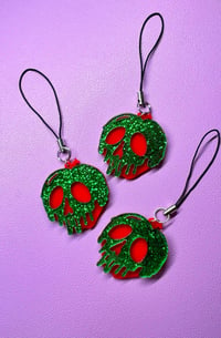 Image 2 of Poison Apple Phone Charm