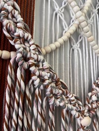 Image 3 of Virgo Season ♍️🤍 - Macrame Wall Hanging (large)