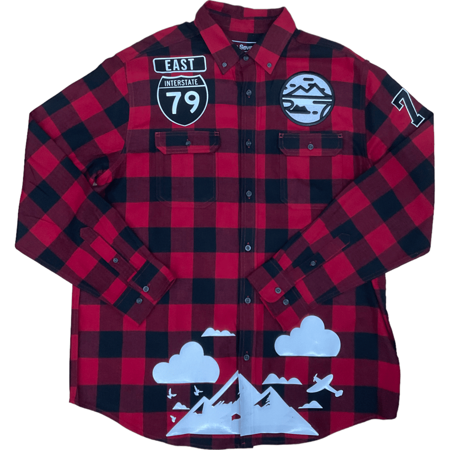 Image of Mista Seven Arctic Mountaineer LumberJack Button Up (Embroided)