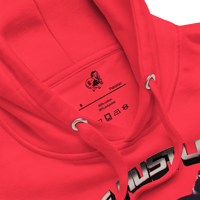 Image 3 of Red “Doberman” Hoodie 