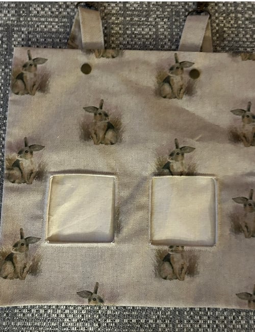 Image of Handmade Hanging Hay Bag