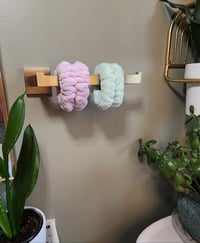 Image 1 of Aqua Scrunchie