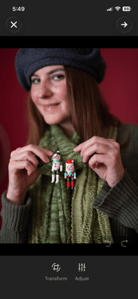 Image 5 of Snowman| Snowman Dangle Pin| Johanna Parker Design Collab| JPD Partners in Craft