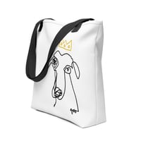 Image 1 of All-Over Print Tote Queen Iduna