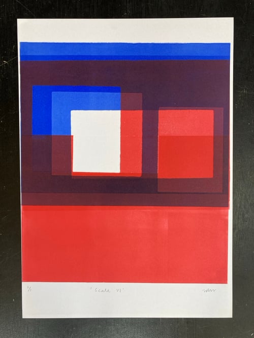 Image of ‘Scale’ monoprints