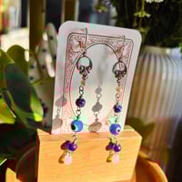 Blue Strand Earrings V2