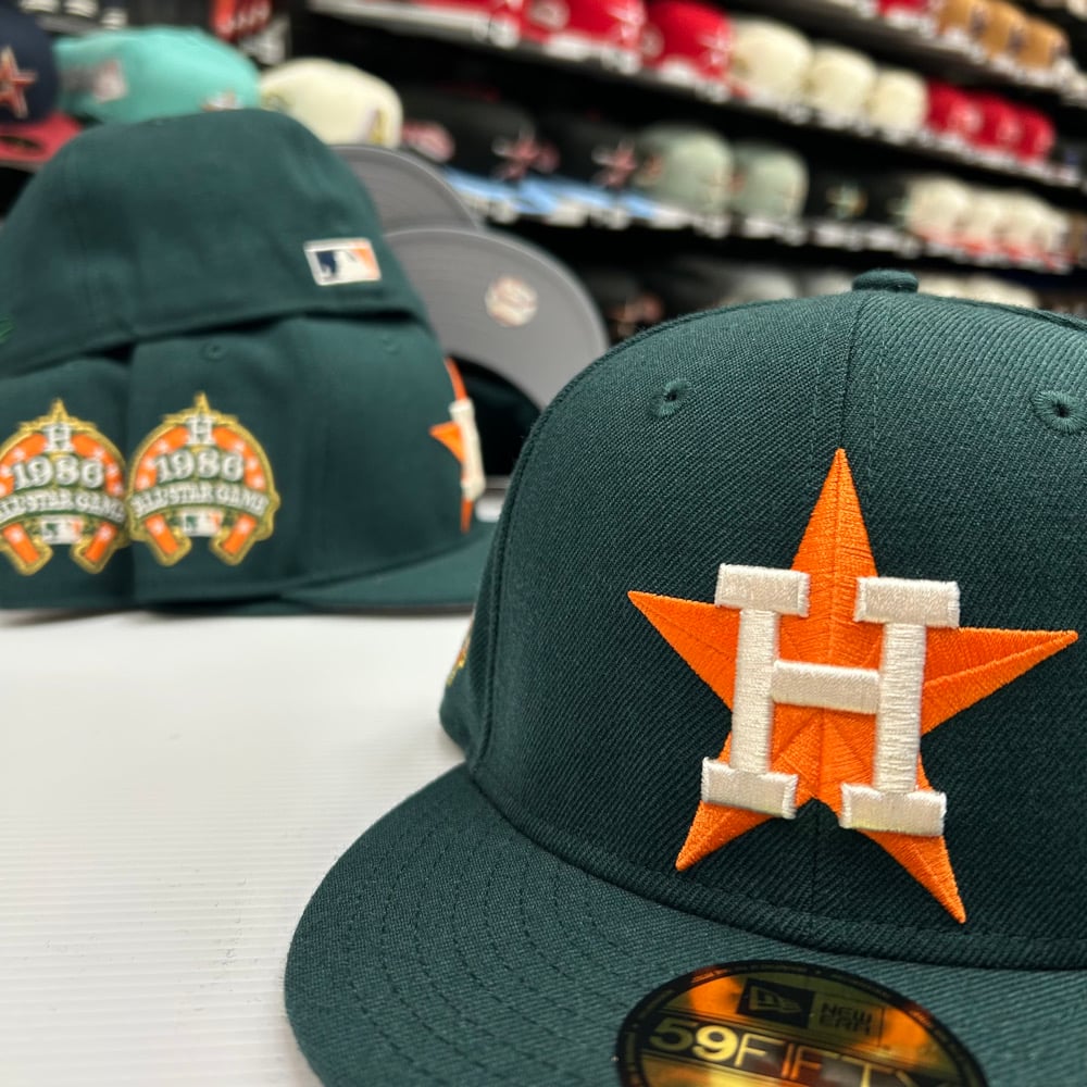 New Era 59Fifty Dark Green Orange 86’ ASG OG Wool Pack