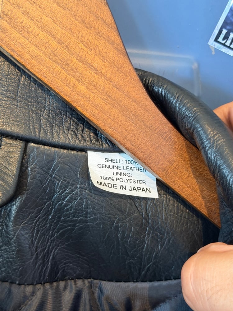 Image of Supreme Yohji Yamamoto Leather Work Jacket