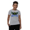 BOSSFITTED Neon Green and Blue Youth Short Sleeve T-Shirt