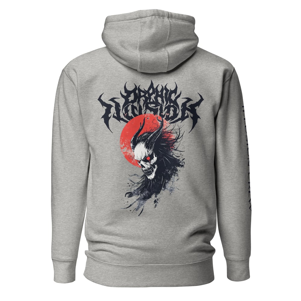 Demon Hoodie White/Grey