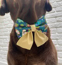Image 5 of Christmas Sailor Bows / Bow Ties - Choice of Three Designs, Doughnuts, Trees or Gingerbread