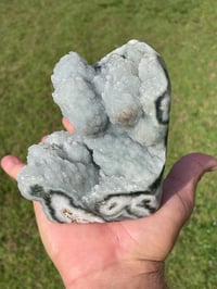 Image 14 of Druzy Amethyst with Polished Stalactites Edges #955