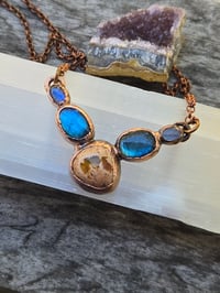 Image 5 of Electroformed Jelly opal necklace 15