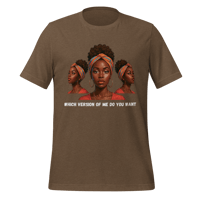 Image 1 of WHICH VERSION OF ME t-shirt
