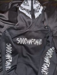 Mizzle silver glitter hoodie 