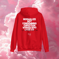 Image 1 of Biblical Baddie Apparel ® : Serve God, Serve Looks Hoodie Collection 