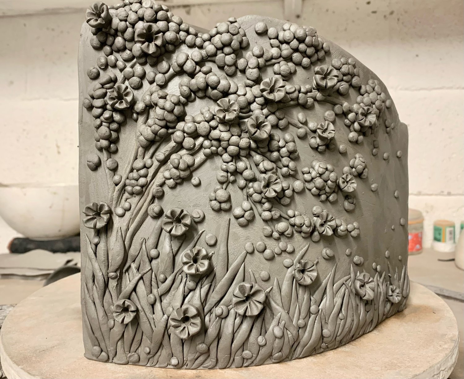 Image of Vase With Trees 