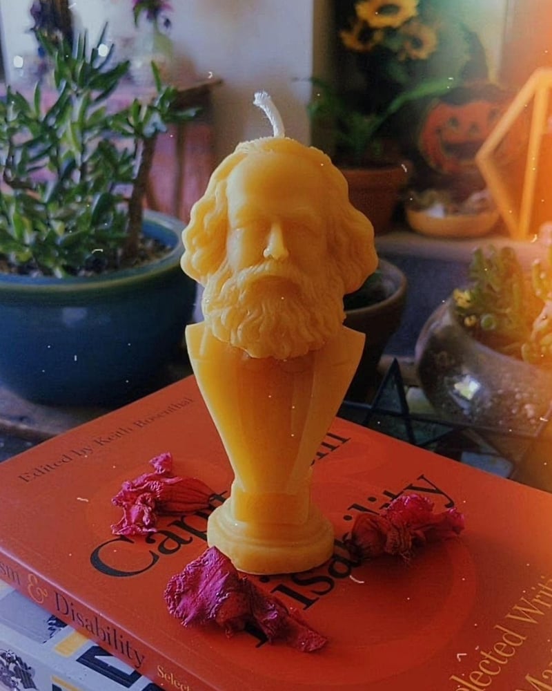 Image of Karl Marx Candle