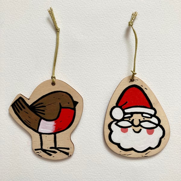 Image of Handmade Christmas decorations 
