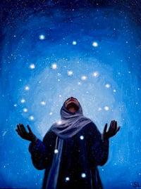 Presence Original Oil Painting 