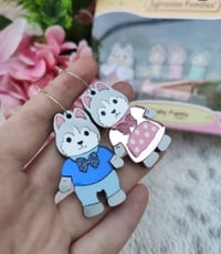 Pendientes Sylvanians Husky