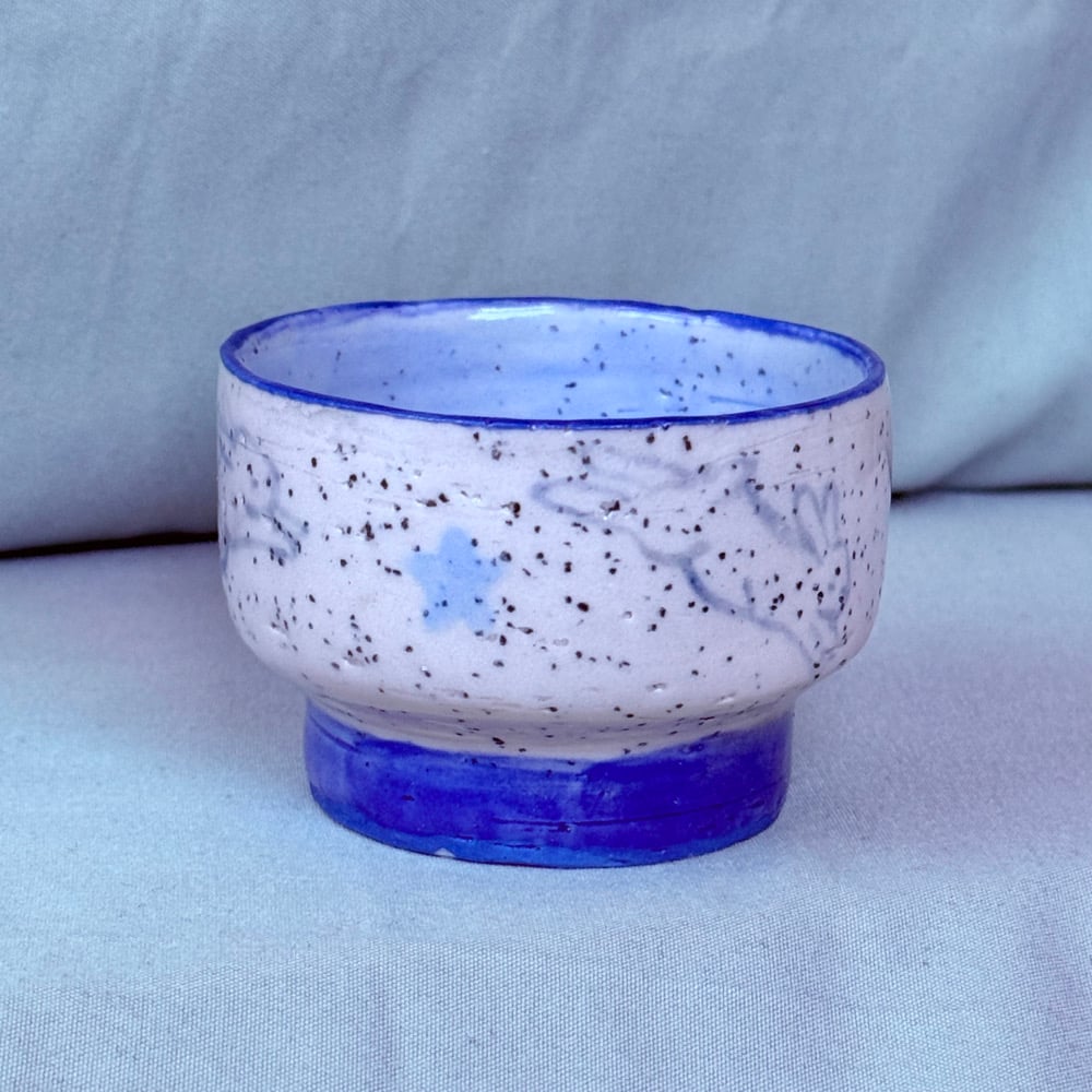 image of blue bunny cup