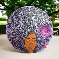 3-D Afro Chic Art