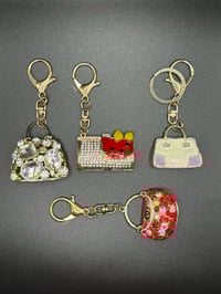 Image 2 of Asserted- Gold Steel Purse Keychain