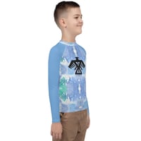 Image 2 of Thunderbird Water Color Rash Guard