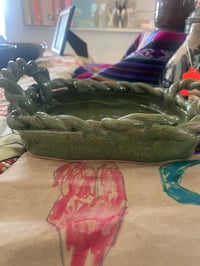 Image 1 of Green catch all tray