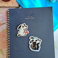 Image 3 of Little White Dog Stickers