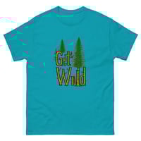 Image 1 of Unisex classic tee, Get Wild T-Shirt | Nature Adventure Forest Graphic Tee