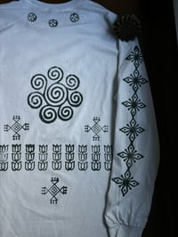 Image 3 of Block print T Long sleeve  (x, large)
