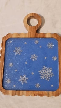 Image 3 of snowflake charcuterie board