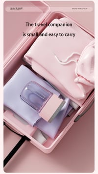 Image 19 of Mini Laundry Cup 1L Wireless Portable Underwear&Socks Automatic Washing Machine Rechargeable