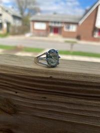 Image 1 of Moss Agate ring #1