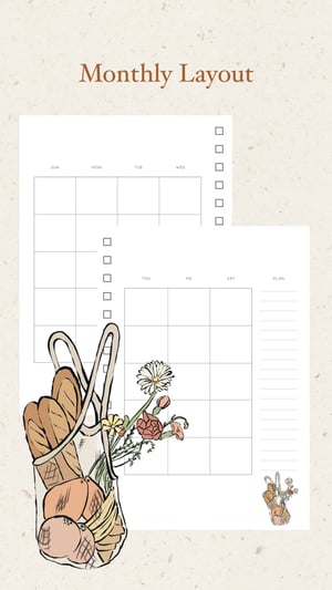 Image of Undated Panduh Planner