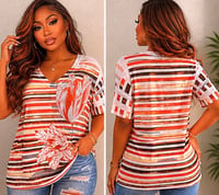 Image 5 of New 1X Fashion Bug Bedazzled Top #1244*8