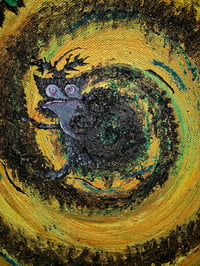 Image 4 of Down The Rabbit Hole Limited Edition Signed Art Print 8.5x8.5"